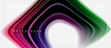 Gökkuşağı sıvı renk arka plan Bükülü sıvı tasarım, renkli mermer veya plastik dalgalı doku zemin, çok renkli şablonu için iş veya teknoloji sunu veya web broşür kapak