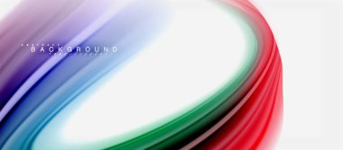 Gökkuşağı sıvı renk arka plan Bükülü sıvı tasarım, renkli mermer veya plastik dalgalı doku zemin, çok renkli şablonu için iş veya teknoloji sunu veya web broşür kapak