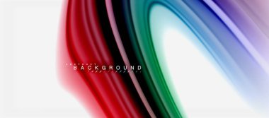 Gökkuşağı sıvı renk arka plan Bükülü sıvı tasarım, renkli mermer veya plastik dalgalı doku zemin, çok renkli şablonu için iş veya teknoloji sunu veya web broşür kapak