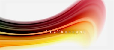 Gökkuşağı sıvı renk arka plan Bükülü sıvı tasarım, renkli mermer veya plastik dalgalı doku zemin, çok renkli şablonu için iş veya teknoloji sunu veya web broşür kapak