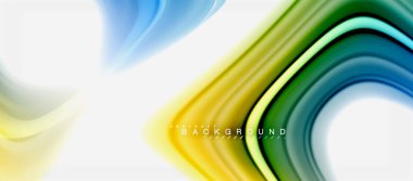 Gökkuşağı sıvı renk arka plan Bükülü sıvı tasarım, renkli mermer veya plastik dalgalı doku zemin, çok renkli şablonu için iş veya teknoloji sunu veya web broşür kapak