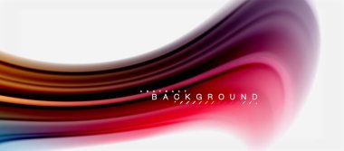 Gökkuşağı sıvı renk arka plan Bükülü sıvı tasarım, renkli mermer veya plastik dalgalı doku zemin, çok renkli şablonu için iş veya teknoloji sunu veya web broşür kapak