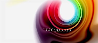 Gökkuşağı sıvı renk arka plan Bükülü sıvı tasarım, renkli mermer veya plastik dalgalı doku zemin, çok renkli şablonu için iş veya teknoloji sunu veya web broşür kapak