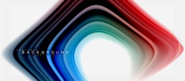 Gökkuşağı sıvı renk arka plan Bükülü sıvı tasarım, renkli mermer veya plastik dalgalı doku zemin, çok renkli şablonu için iş veya teknoloji sunu veya web broşür kapak