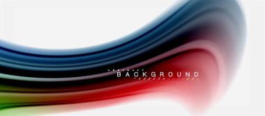 Gökkuşağı sıvı renk arka plan Bükülü sıvı tasarım, renkli mermer veya plastik dalgalı doku zemin, çok renkli şablonu için iş veya teknoloji sunu veya web broşür kapak