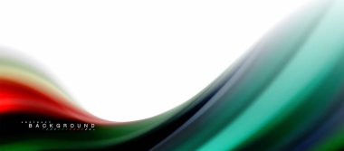 Sıvı sıvı karıştırma renkler konsepti üzerine açık gri renkli, eğri akışı, trendy soyut düzeni şablonu iş veya teknoloji sunu veya web broşür kapak için duvar kağıdı