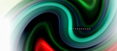 Sıvı sıvı karıştırma renkler konsepti üzerine açık gri renkli, eğri akışı, trendy soyut düzeni şablonu iş veya teknoloji sunu veya web broşür kapak için duvar kağıdı