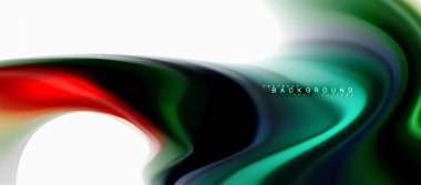 Sıvı sıvı karıştırma renkler konsepti üzerine açık gri renkli, eğri akışı, trendy soyut düzeni şablonu iş veya teknoloji sunu veya web broşür kapak için duvar kağıdı