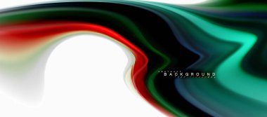 Sıvı sıvı karıştırma renkler konsepti üzerine açık gri renkli, eğri akışı, trendy soyut düzeni şablonu iş veya teknoloji sunu veya web broşür kapak için duvar kağıdı