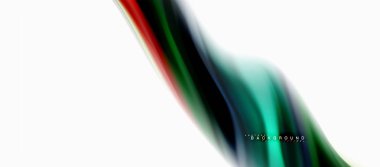 Sıvı sıvı karıştırma renkler konsepti üzerine açık gri renkli, eğri akışı, trendy soyut düzeni şablonu iş veya teknoloji sunu veya web broşür kapak için duvar kağıdı