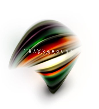 Sıvı sıvı karıştırma renkler konsepti üzerine açık gri renkli, dalga ve girdap eğrisi akışı satır, trendy soyut düzeni şablonu iş sunumu, app duvar kağıdı başlık sayfası, poster veya duvar kağıdı için