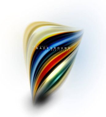 Sıvı sıvı karıştırma renkler konsepti üzerine açık gri renkli, dalga ve girdap eğrisi akışı satır, trendy soyut düzeni şablonu iş sunumu, app duvar kağıdı başlık sayfası, poster veya duvar kağıdı için