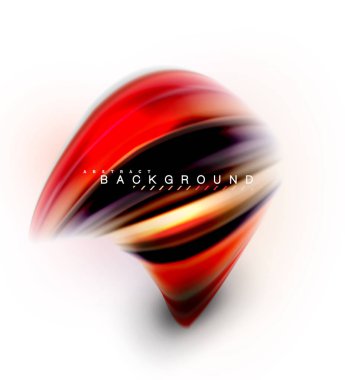 Sıvı sıvı karıştırma renkler konsepti üzerine açık gri renkli, dalga ve girdap eğrisi akışı satır, trendy soyut düzeni şablonu iş sunumu, app duvar kağıdı başlık sayfası, poster veya duvar kağıdı için