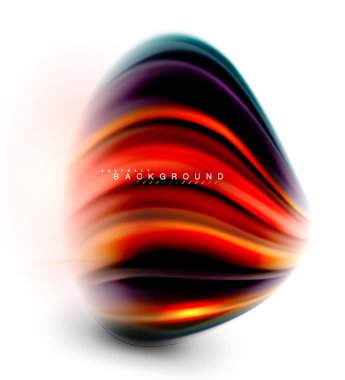 Sıvı sıvı karıştırma renkler konsepti üzerine açık gri renkli, dalga ve girdap eğrisi akışı satır, trendy soyut düzeni şablonu iş sunumu, app duvar kağıdı başlık sayfası, poster veya duvar kağıdı için