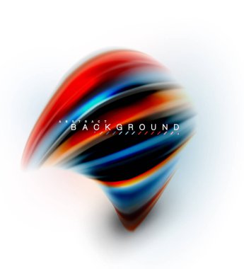 Sıvı sıvı karıştırma renkler konsepti üzerine açık gri renkli, dalga ve girdap eğrisi akışı satır, trendy soyut düzeni şablonu iş sunumu, app duvar kağıdı başlık sayfası, poster veya duvar kağıdı için