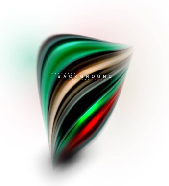 Sıvı sıvı karıştırma renkler konsepti üzerine açık gri renkli, dalga ve girdap eğrisi akışı satır, trendy soyut düzeni şablonu iş sunumu, app duvar kağıdı başlık sayfası, poster veya duvar kağıdı için