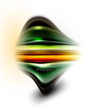 Sıvı sıvı karıştırma renkler konsepti üzerine açık gri renkli, dalga ve girdap eğrisi akışı satır, trendy soyut düzeni şablonu iş sunumu, app duvar kağıdı başlık sayfası, poster veya duvar kağıdı için