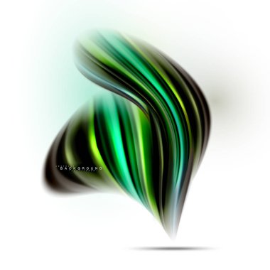 Sıvı sıvı karıştırma renkler konsepti üzerine açık gri renkli, dalga ve girdap eğrisi akışı satır, trendy soyut düzeni şablonu iş sunumu, app duvar kağıdı başlık sayfası, poster veya duvar kağıdı için