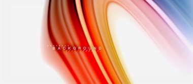 Gökkuşağı sıvı renk arka plan Bükülü sıvı tasarım, renkli mermer veya plastik dalgalı doku zemin, çok renkli şablonu için iş veya teknoloji sunu veya web broşür kapak