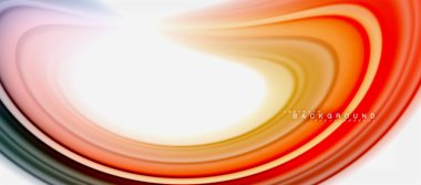 Gökkuşağı sıvı renk arka plan Bükülü sıvı tasarım, renkli mermer veya plastik dalgalı doku zemin, çok renkli şablonu için iş veya teknoloji sunu veya web broşür kapak