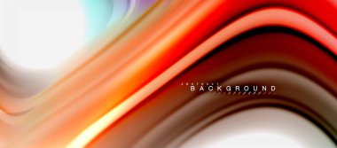 Gökkuşağı sıvı renk arka plan Bükülü sıvı tasarım, renkli mermer veya plastik dalgalı doku zemin, çok renkli şablonu için iş veya teknoloji sunu veya web broşür kapak