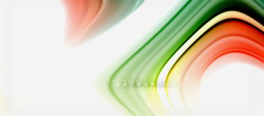 Gökkuşağı sıvı renk arka plan Bükülü sıvı tasarım, renkli mermer veya plastik dalgalı doku zemin, çok renkli şablonu için iş veya teknoloji sunu veya web broşür kapak