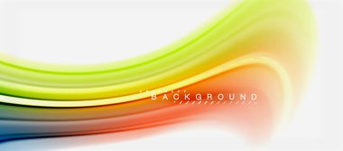 Gökkuşağı sıvı renk arka plan Bükülü sıvı tasarım, renkli mermer veya plastik dalgalı doku zemin, çok renkli şablonu için iş veya teknoloji sunu veya web broşür kapak