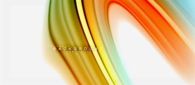 Gökkuşağı sıvı renk arka plan Bükülü sıvı tasarım, renkli mermer veya plastik dalgalı doku zemin, çok renkli şablonu için iş veya teknoloji sunu veya web broşür kapak