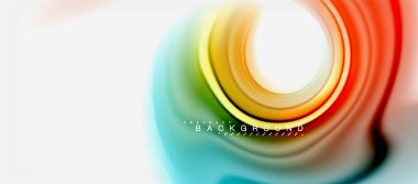 Gökkuşağı sıvı renk arka plan Bükülü sıvı tasarım, renkli mermer veya plastik dalgalı doku zemin, çok renkli şablonu için iş veya teknoloji sunu veya web broşür kapak