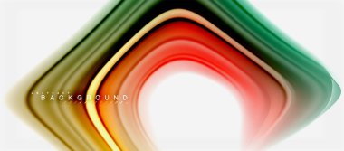 Gökkuşağı sıvı renk arka plan Bükülü sıvı tasarım, renkli mermer veya plastik dalgalı doku zemin, çok renkli şablonu için iş veya teknoloji sunu veya web broşür kapak