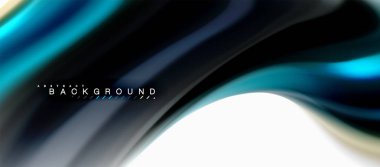 Sıvı sıvı karıştırma renkler konsepti üzerine açık gri renkli, eğri akışı, trendy soyut düzeni şablonu iş veya teknoloji sunu veya web broşür kapak için duvar kağıdı