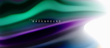 Sıvı sıvı karıştırma renkler konsepti üzerine açık gri renkli, eğri akışı, trendy soyut düzeni şablonu iş veya teknoloji sunu veya web broşür kapak için duvar kağıdı