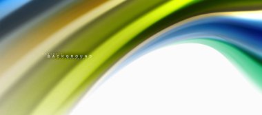 Sıvı sıvı karıştırma renkler konsepti üzerine açık gri renkli, eğri akışı, trendy soyut düzeni şablonu iş veya teknoloji sunu veya web broşür kapak için duvar kağıdı