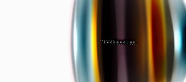 Sıvı sıvı karıştırma renkler konsepti üzerine açık gri renkli, eğri akışı, trendy soyut düzeni şablonu iş veya teknoloji sunu veya web broşür kapak için duvar kağıdı