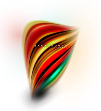 Sıvı sıvı karıştırma renkler konsepti üzerine açık gri renkli, dalga ve girdap eğrisi akışı satır, trendy soyut düzeni şablonu iş sunumu, app duvar kağıdı başlık sayfası, poster veya duvar kağıdı için