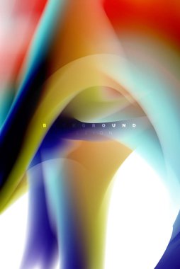 Holografik boya patlama tasarım, akışkan akışı, renkli fırtına renkler. Sıvı karıştırma renkler hareket kavramı, Modern arka plan düzeni şablonu iş sunumu, app duvar kağıdı afiş için