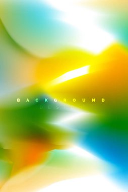 Holografik boya patlama tasarım, akışkan akışı, renkli fırtına renkler. Sıvı karıştırma renkler hareket kavramı, Modern arka plan düzeni şablonu iş sunumu, app duvar kağıdı afiş için