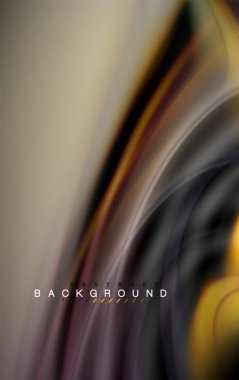 Sıvı sıvı renkler tasarım, renkli mermer veya plastik dalgalı doku arka plan, siyah, iş veya teknoloji sunu veya web broşür için parlak renkli öğeleri kapak tasarımı, duvar kağıdı