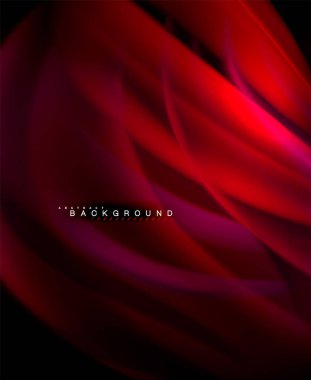 Neon holografik sıvı renkli dalga web, duvar kağıdı, desen, doku ve arka plan için