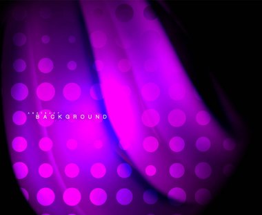 Neon holografik sıvı renkli dalga web, duvar kağıdı, desen, doku ve arka plan için