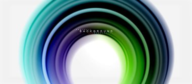 Gökkuşağı sıvı renkli arka plan - girdap ve daireler, bükülmüş sıvı renkler, renkli mermer veya plastik dalgalı doku zemin, çok renkli şablonu için iş veya teknoloji