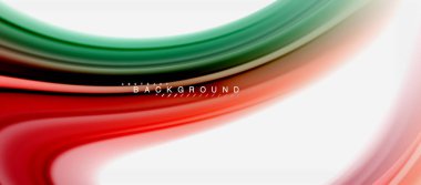 Gökkuşağı sıvı renk arka plan Bükülü sıvı tasarım, renkli mermer veya plastik dalgalı doku zemin, çok renkli şablonu için iş veya teknoloji sunu veya web broşür kapak