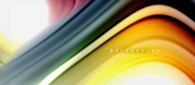Gökkuşağı sıvı renk arka plan Bükülü sıvı tasarım, renkli mermer veya plastik dalgalı doku zemin, çok renkli şablonu için iş veya teknoloji sunu veya web broşür kapak