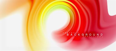 Gökkuşağı sıvı renk arka plan Bükülü sıvı tasarım, renkli mermer veya plastik dalgalı doku zemin, çok renkli şablonu için iş veya teknoloji sunu veya web broşür kapak