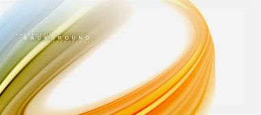 Gökkuşağı sıvı renk arka plan Bükülü sıvı tasarım, renkli mermer veya plastik dalgalı doku zemin, çok renkli şablonu için iş veya teknoloji sunu veya web broşür kapak