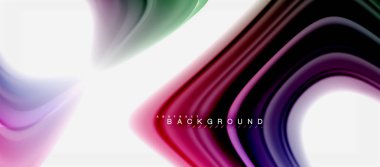 Gökkuşağı sıvı renk arka plan Bükülü sıvı tasarım, renkli mermer veya plastik dalgalı doku zemin, çok renkli şablonu için iş veya teknoloji sunu veya web broşür kapak