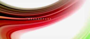 Gökkuşağı sıvı renk arka plan Bükülü sıvı tasarım, renkli mermer veya plastik dalgalı doku zemin, çok renkli şablonu için iş veya teknoloji sunu veya web broşür kapak