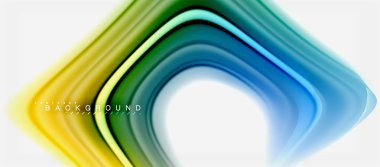 Gökkuşağı sıvı renk arka plan Bükülü sıvı tasarım, renkli mermer veya plastik dalgalı doku zemin, çok renkli şablonu için iş veya teknoloji sunu veya web broşür kapak