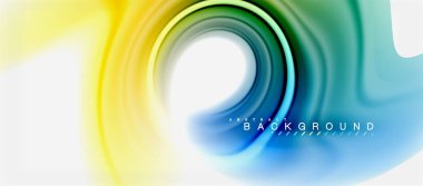 Gökkuşağı sıvı renk arka plan Bükülü sıvı tasarım, renkli mermer veya plastik dalgalı doku zemin, çok renkli şablonu için iş veya teknoloji sunu veya web broşür kapak