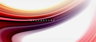 Gökkuşağı sıvı renk arka plan Bükülü sıvı tasarım, renkli mermer veya plastik dalgalı doku zemin, çok renkli şablonu için iş veya teknoloji sunu veya web broşür kapak